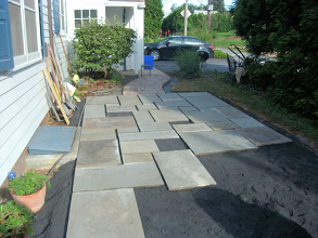 Bluestone Patio/Walkway Install