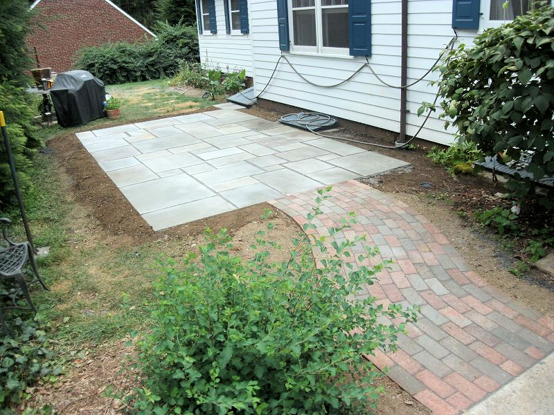 Bluestone Patio/Walkway Install