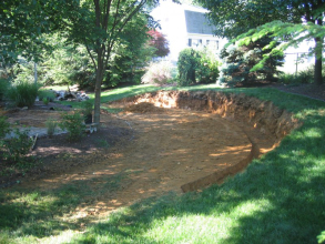 Excavation/Natural Stone Wall Construction - Palmer Township, PA