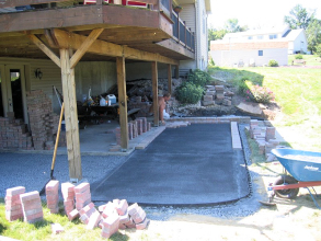 Paver Patio Install - Bath, PA