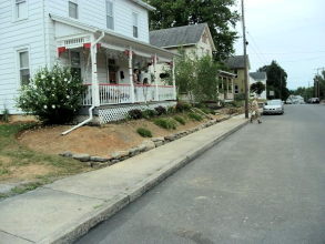 Natural Stone Border Install - Whitehall, PA