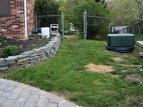 Paver Walkway/Natural Stone Wall Install - Northampton, PA