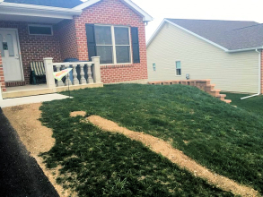 Front Landscape Install - Northampton, PA