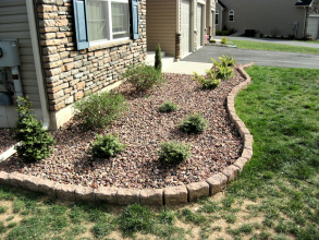 Curbstone Border Install - Whitehall, PA